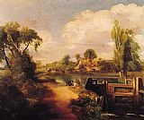 Landscape with Boys Fishing by John Constable